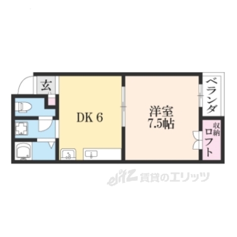 リバティの間取り写真