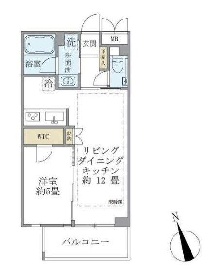 カールスルーエ吉祥寺の間取り写真