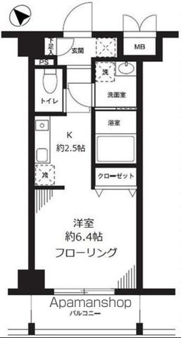 都営三田線 志村坂上駅 徒歩6分 7階建 築15年の間取り写真