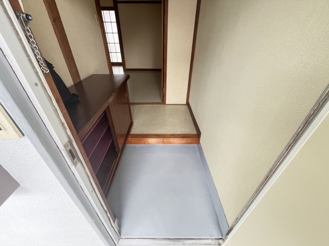 玄関　毎日通る玄関はこちらです！
