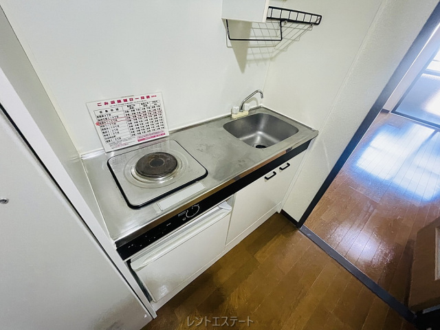 地下鉄御堂筋線 あびこ駅 徒歩6分 3階建 築18年のキッチン写真