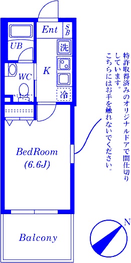 ロワール横濱反町の間取り写真