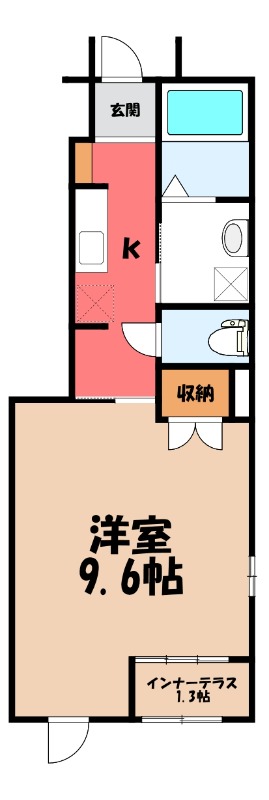 モンヴェールの間取り写真