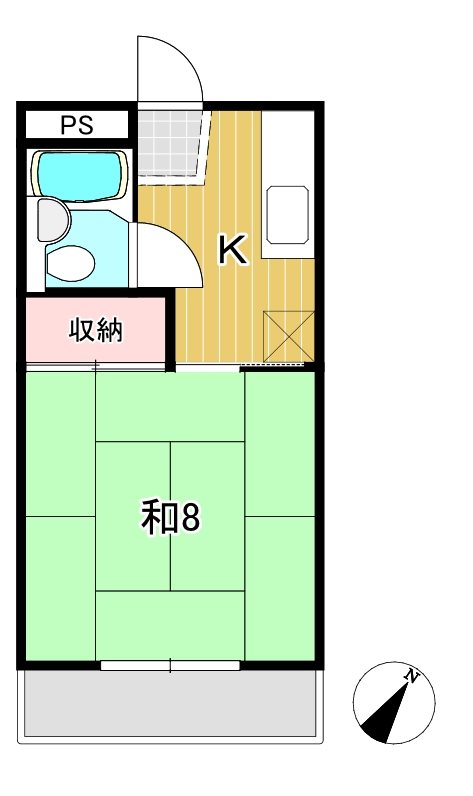 カーサＭの間取り