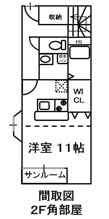 エクレール田向の間取り