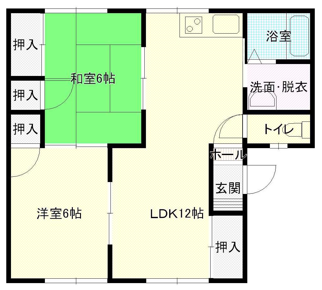 セジュールSOSHUの間取り