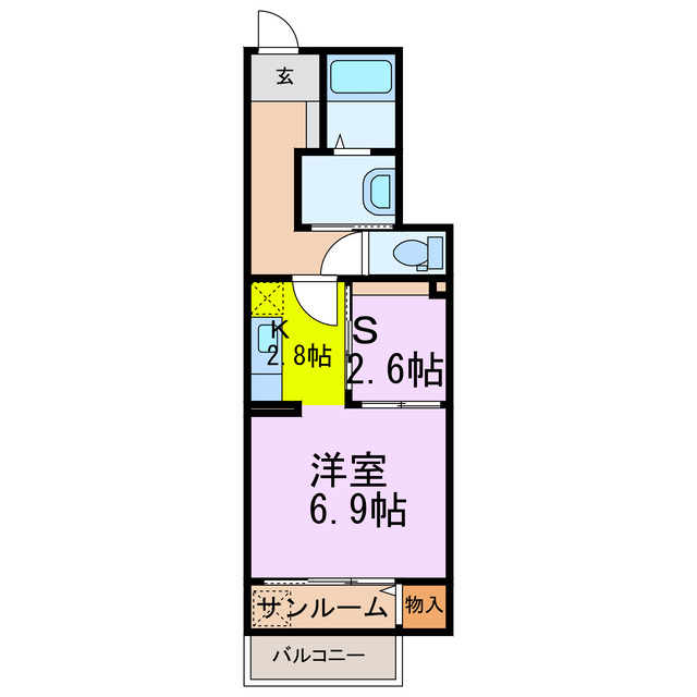 クレメント　カーサの間取り