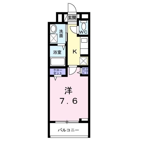 【リバーバッグ　IIの間取り】