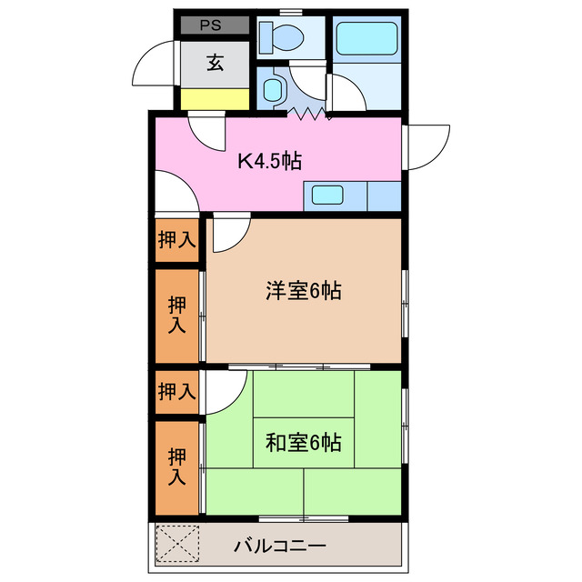 アクアビットの間取り