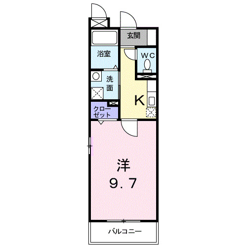 パインプラザの間取り