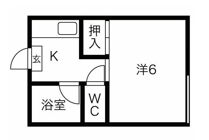 カルチェラタンの間取り