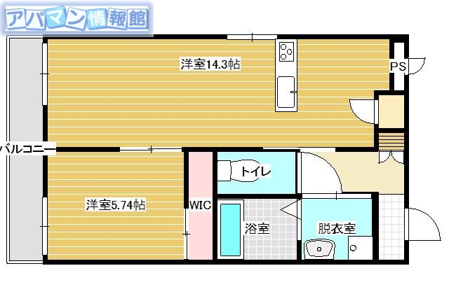 ファーストクラス寺尾の間取り