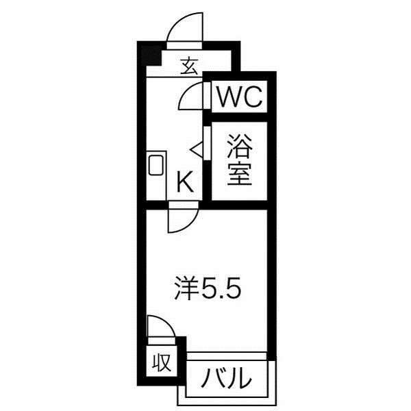 パークライフ住吉の間取り