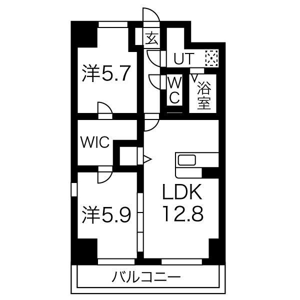 アグレアーブルの間取り