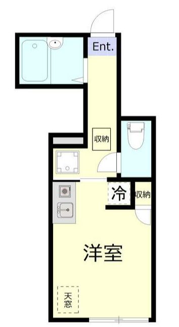 バーミープレイス沼袋の間取り