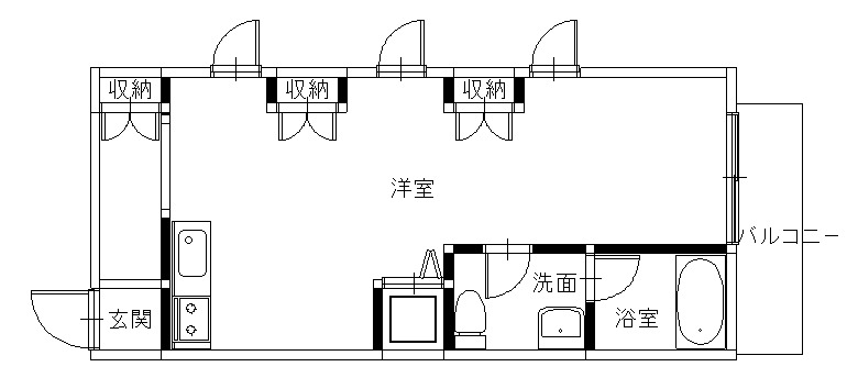 ベガ岩屋ツインタワーの間取り