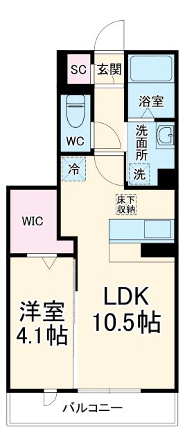 【グランツタウンの間取り】