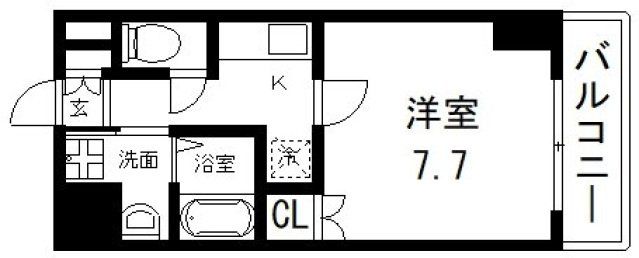 Siete(シエテ)布施駅前の間取り