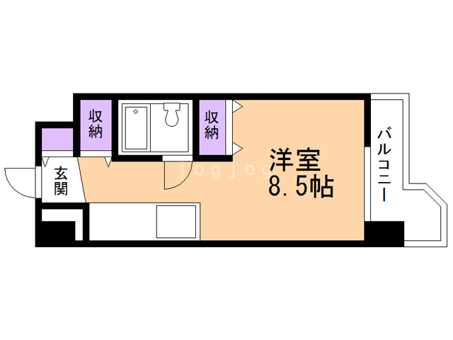 ラ・パルフェ・ド・札幌の間取り