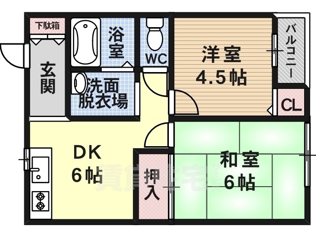 B・ビレッジの間取り