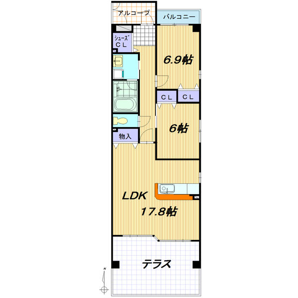 Aprecioの間取り