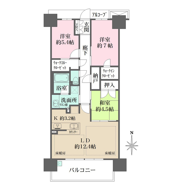 シエリア本郷駅前の間取り