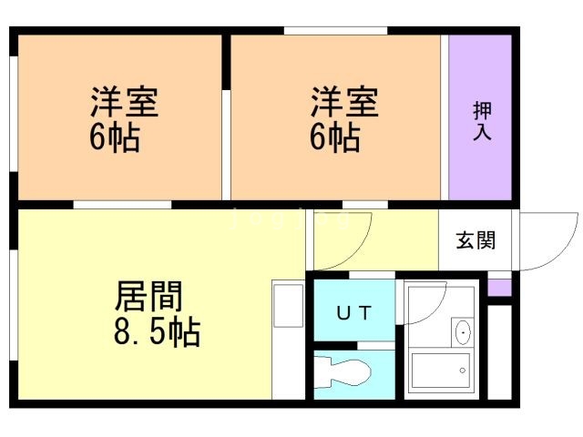 広和ハイツ第７の間取り