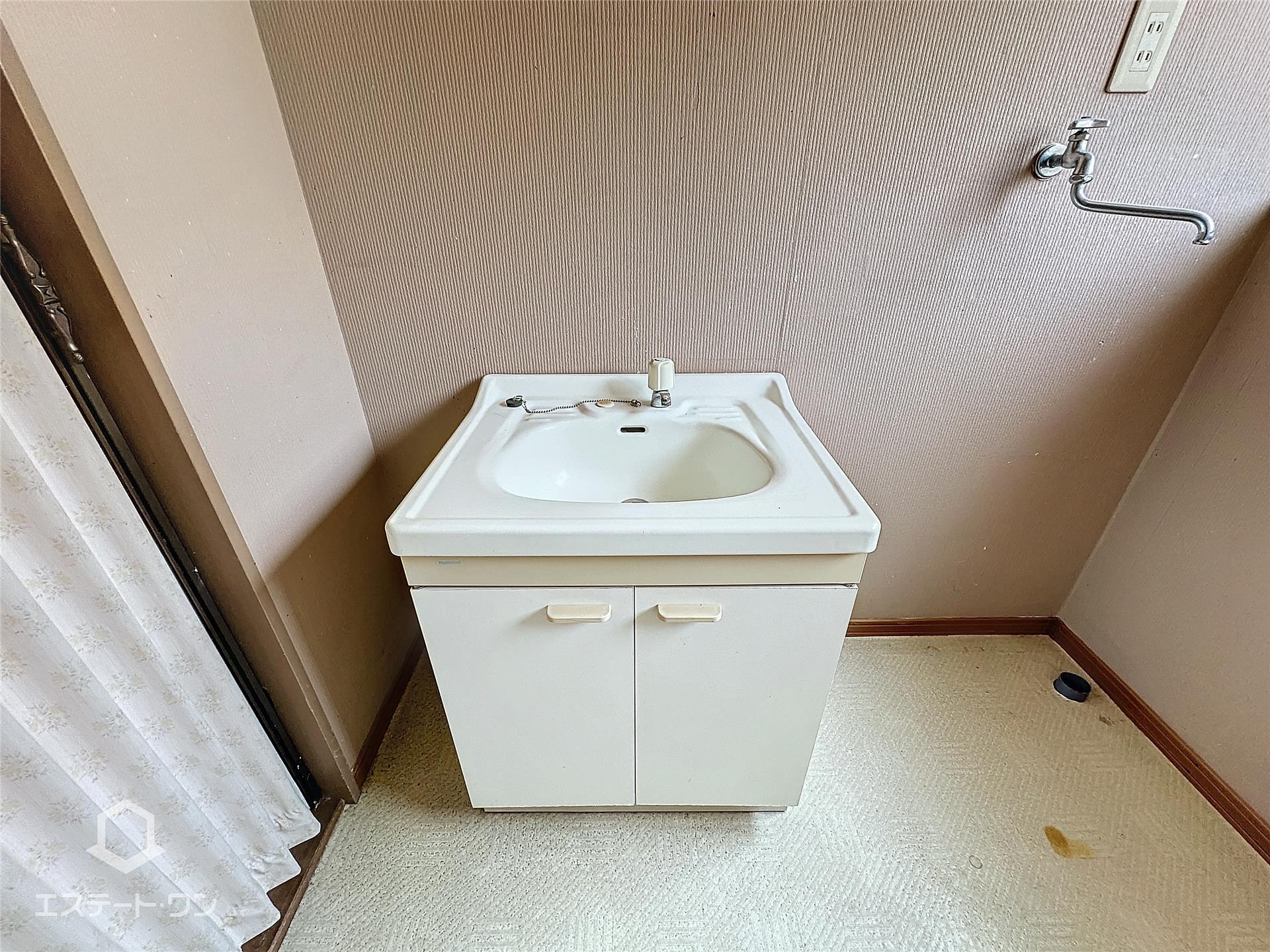 洗面設備　洗面脱衣室あり！