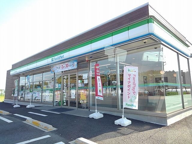 【大田原市中田原のアパートのコンビニ】