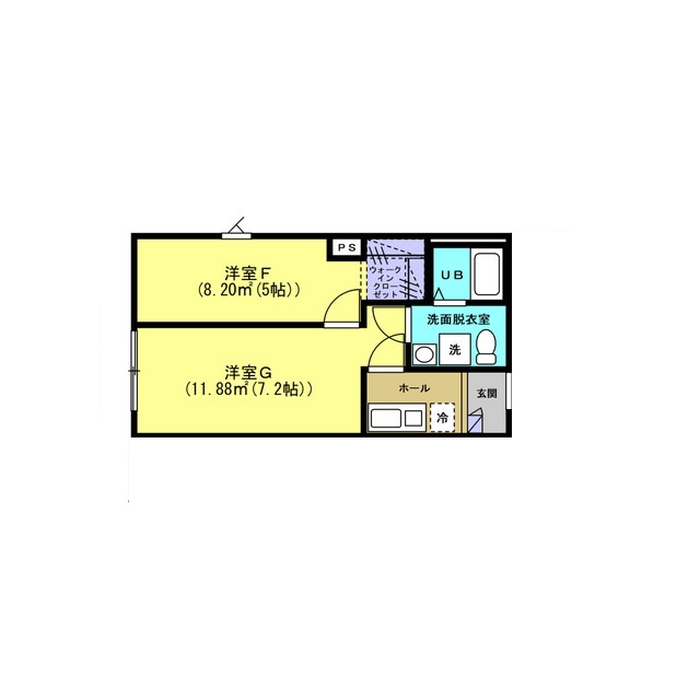 アバロン五番町の間取り