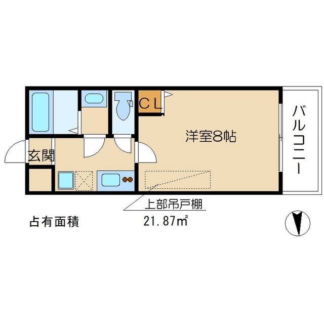 アビタシオン東山の間取り