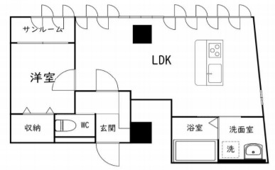 グランメゾン芙蓉の間取り