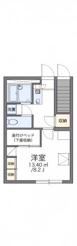 レオパレスアントラーの間取り