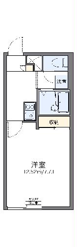 レオパレスカルモの間取り