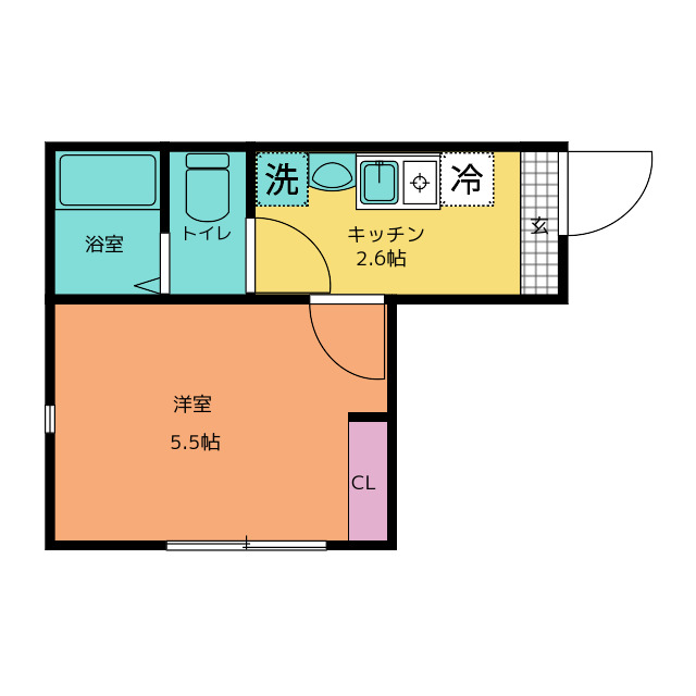 ファーストテラスの間取り