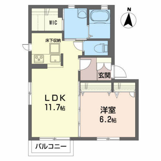 フォー・エムズシャーメゾンの間取り