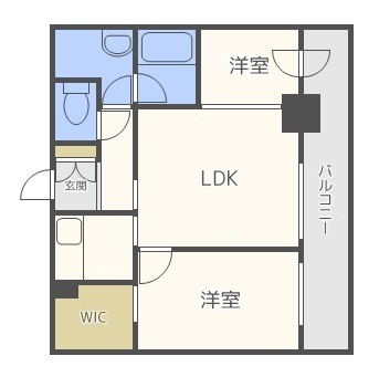 Ｓ－ＦＯＲＴ豊平三条の間取り