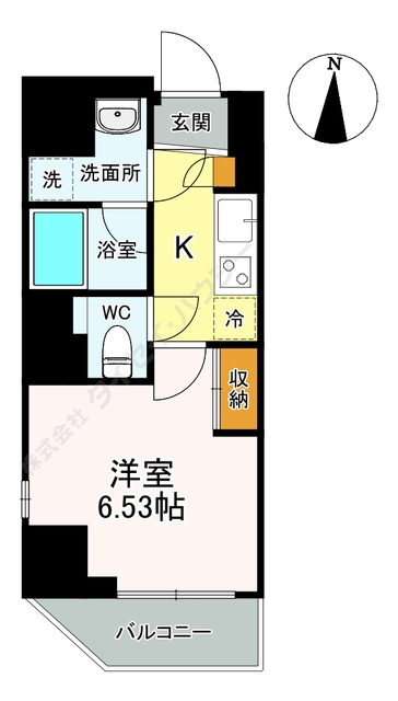 Ｏｒｉｓａｙ麻布十番の間取り