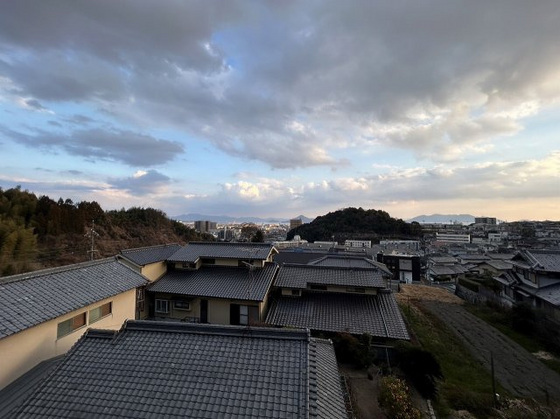 【広島市西区井口のマンションの眺望】