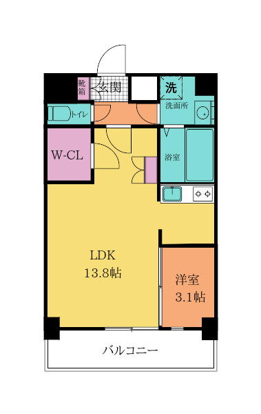 Studie　小倉離宮の間取り