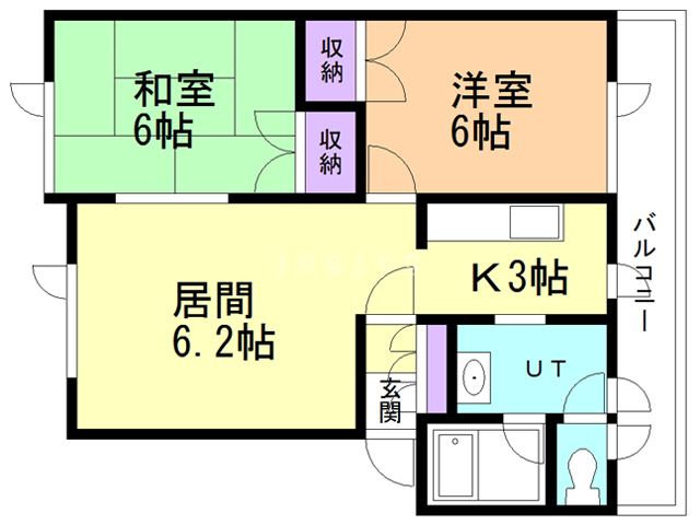 ウエスト３１の間取り