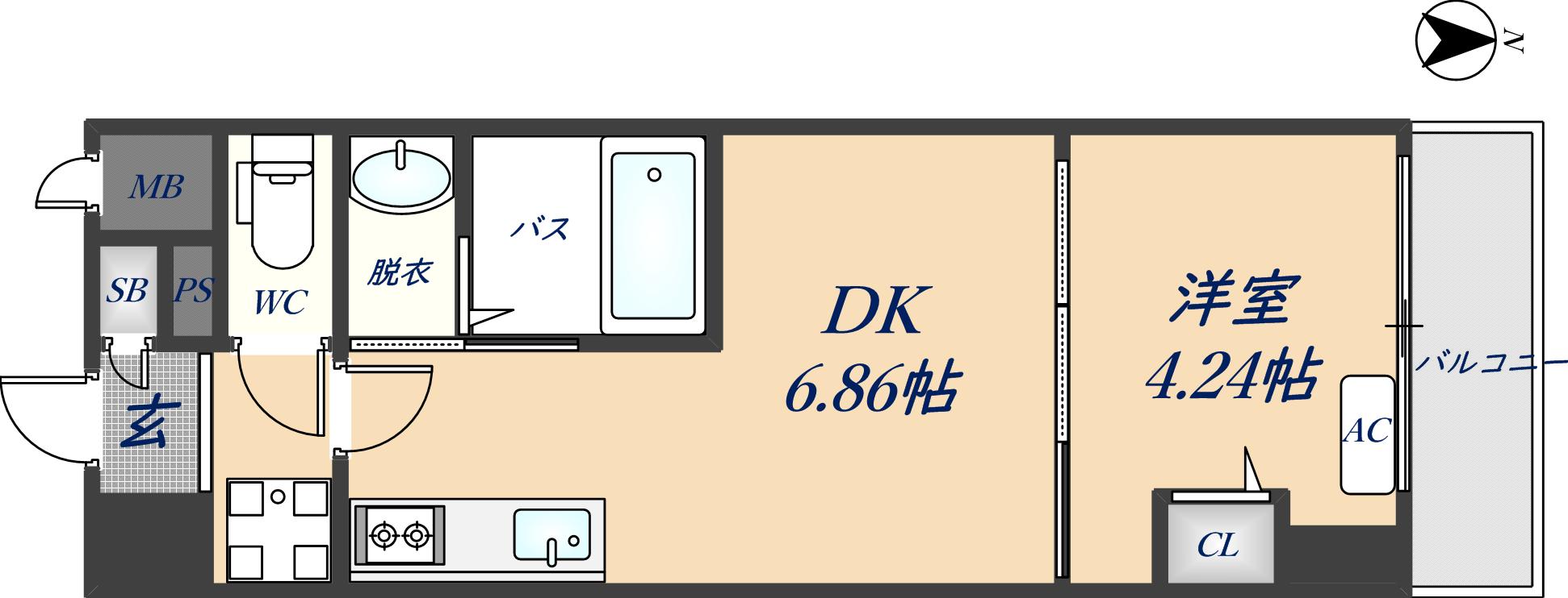 ドムス吉田の間取り