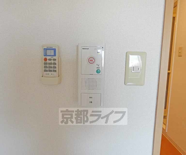 セキュリティ　インターホンです。