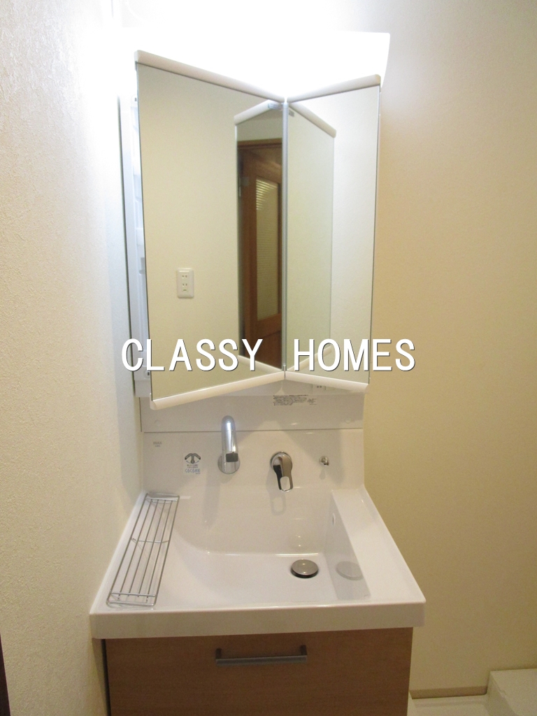 洗面設備　2021年竣工　サンテラス令和　KNレジデンス:洗面台