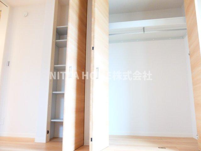 収納　大きなクローゼットで収納豊富◎