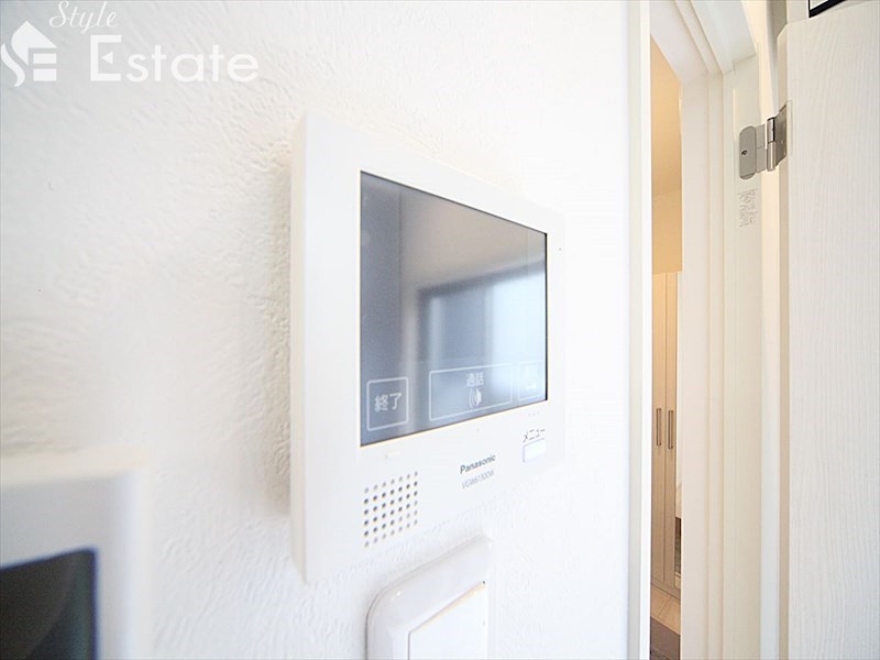 セキュリティ　モニター付きインターホン