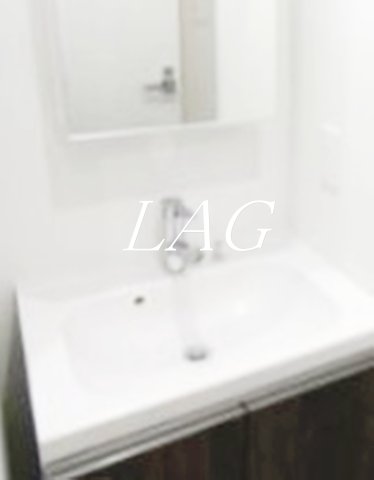 洗面設備　洗面台です。