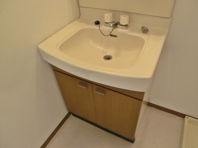洗面設備　独立洗面台です。