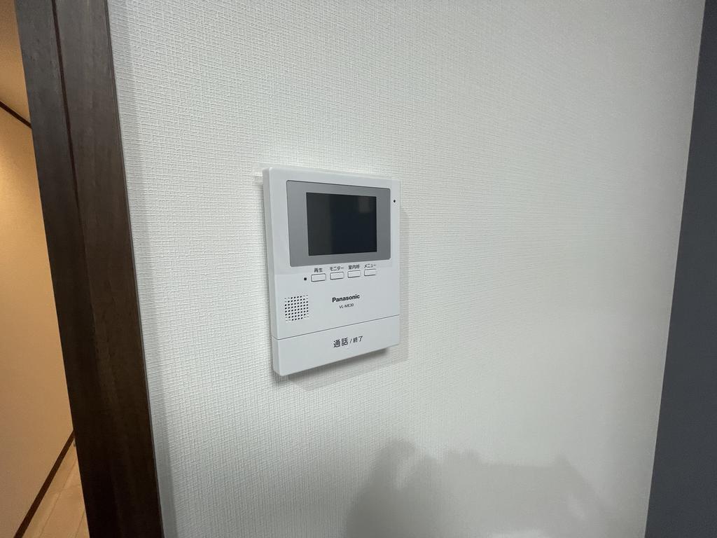 セキュリティ　同施工会社の別物件の画像を使用しております。