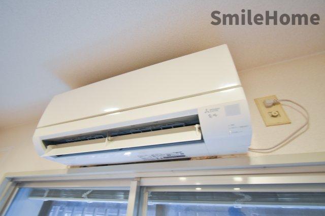 その他設備　エアコン付きで夏でも冬でも快適に過ごせます！